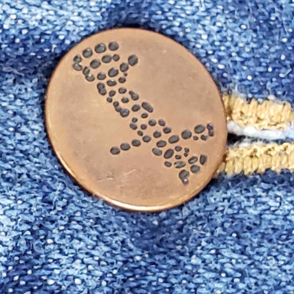 Wrangler Jeans Men’s Size 38x36 Tall Straight Leg Blue Rodeo Leather Patch 38 - Picture 6 of 11